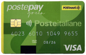 Carta Postepay Green minorenni