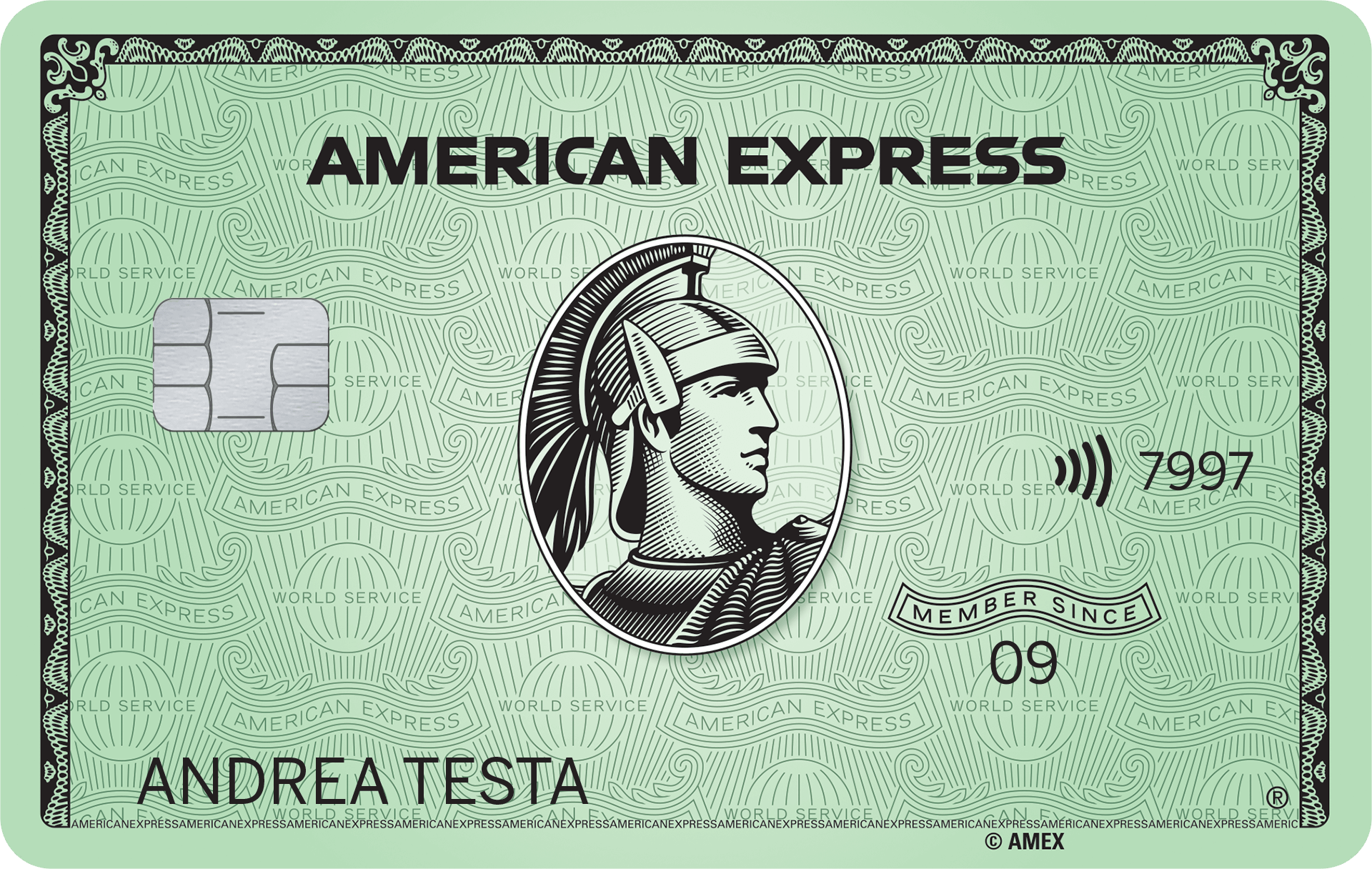 Carta Verde American Express